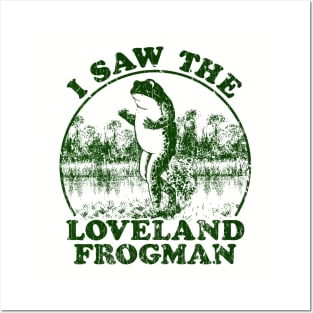 I Saw The Loveland Frogman 1955 Posters and Art